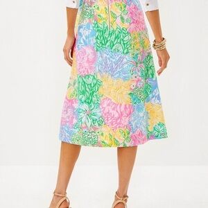 Lilly Pulitzer Rowena Midi Skirt - 10 - NWT